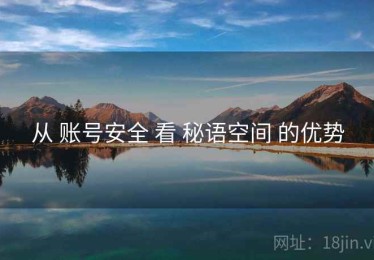 从 账号安全 看 秘语空间 的优势