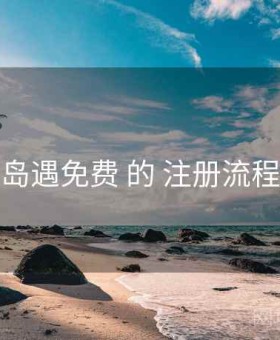 关于 岛遇免费 的 注册流程 研究