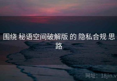 围绕 秘语空间破解版 的 隐私合规 思路