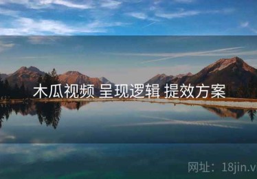 木瓜视频 呈现逻辑 提效方案