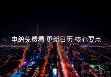 电鸽免费看 更新日历 核心要点