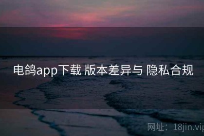 电鸽app下载 版本差异与 隐私合规
