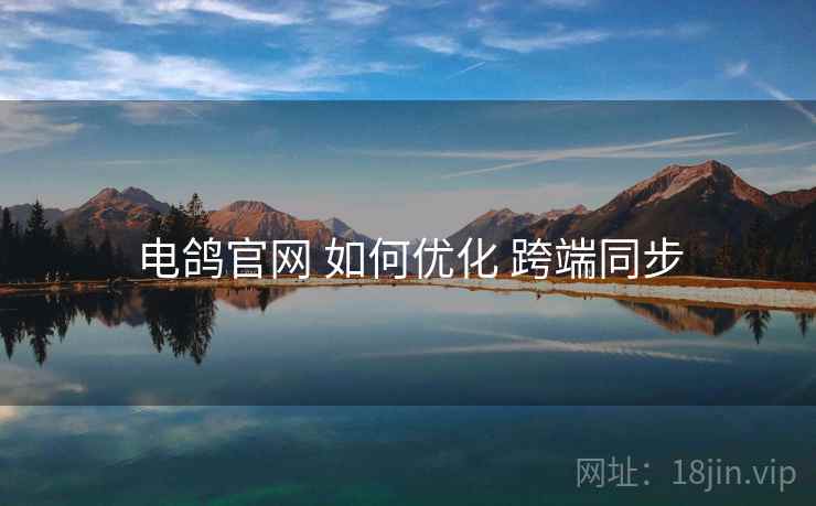 电鸽官网 如何优化 跨端同步