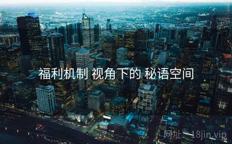 福利机制 视角下的 秘语空间